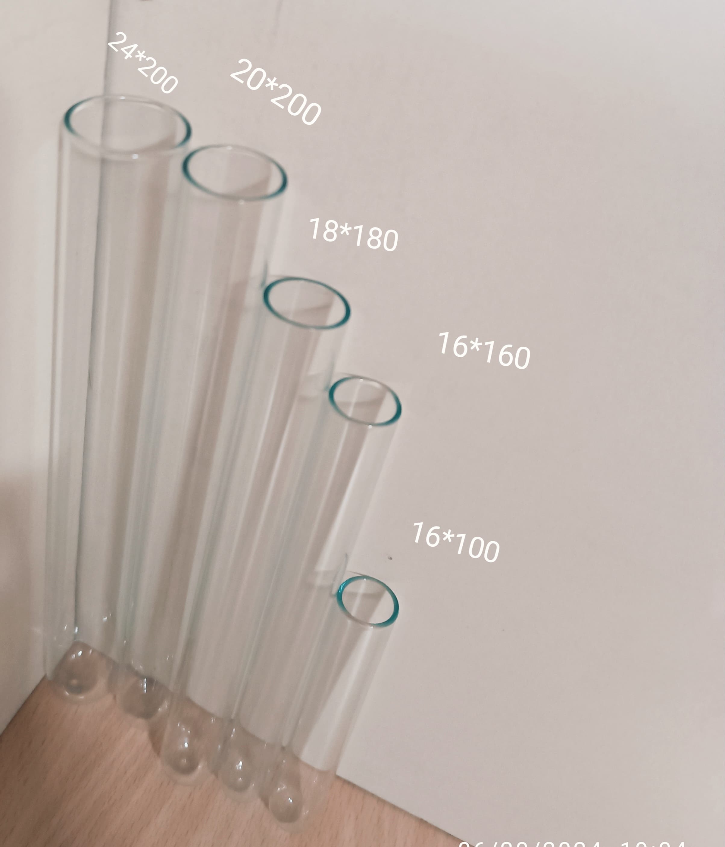 لوله آزمایش ساده 18*180